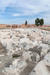 Jewish cemetery in the Mellah