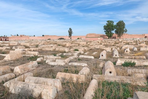 Jewish cemetery in the Mellah