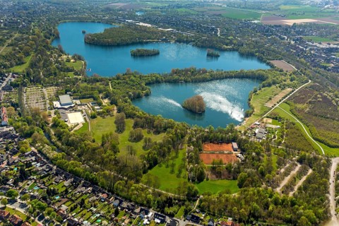 Toeppersee with Toeppersee swimming pool