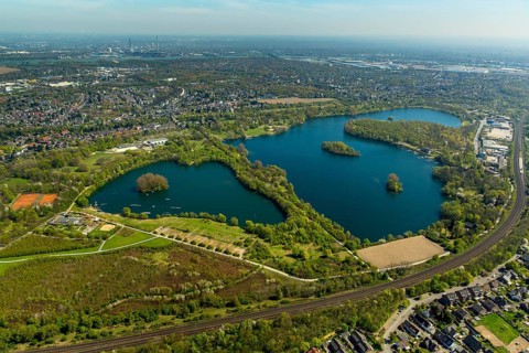 Toeppersee with Toeppersee swimming pool