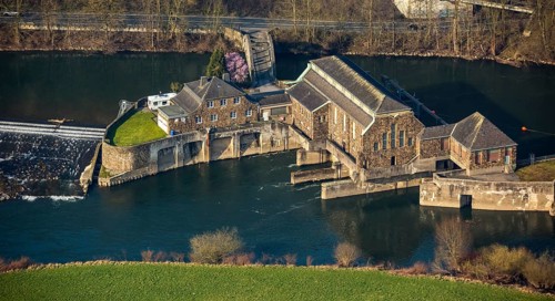 Hydropower station Hohenstein in the Ruhr valley
