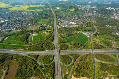 Motorway or highway intersection Holden
