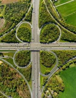 Motorway or highway intersection Holden