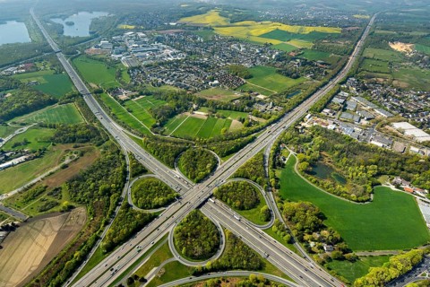 Motorway or highway intersection Holden
