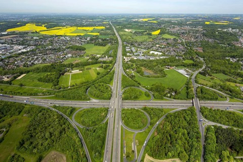 Hilden motorway junction
