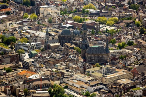 Aachen Cathedral and Aachen City Hall