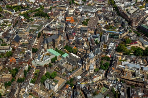 Aachen Cathedral and Aachen City Hall