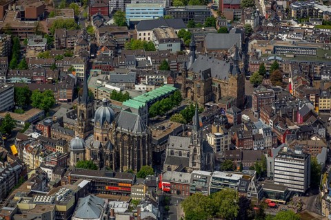 Aachen Cathedral and Aachen City Hall