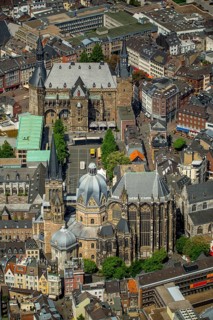 Aachen Cathedral and Aachen City Hall