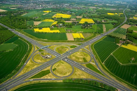 Kamen Cross with rapeseed fields