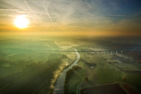 Ruhr viaduct over Ruhr