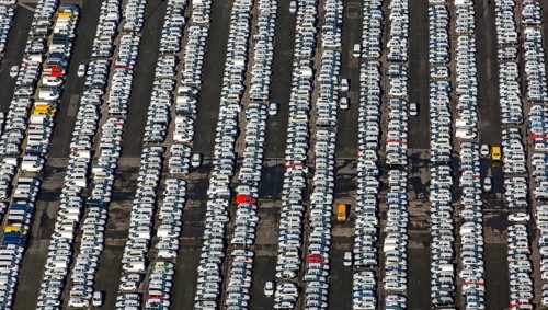 Car stockpile