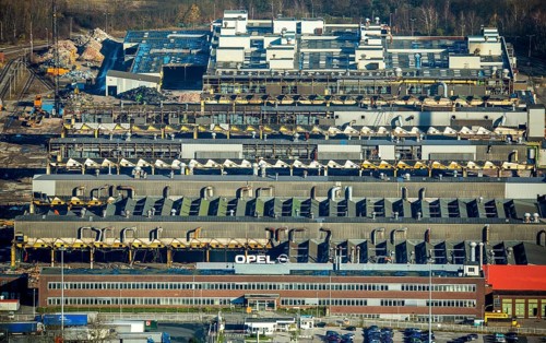 Demolition of Opel plant 2 in Langendreer