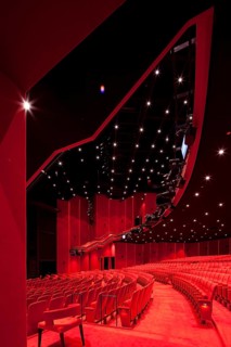 Auditorium floor and rank