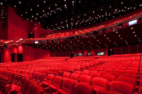 Auditorium floor and rank