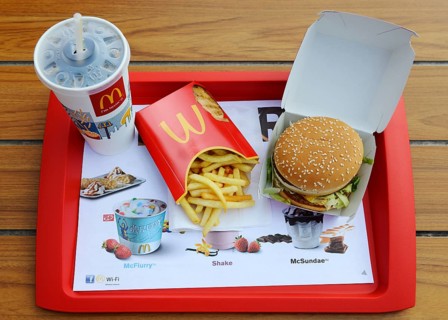 McDonald's Big Mac menu meal