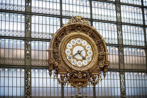 Belle Epoque station clock