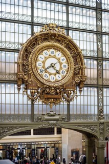 Belle Epoque station clock