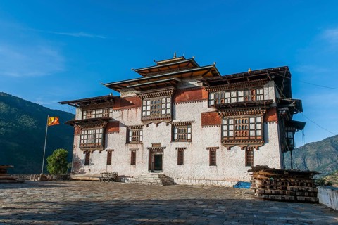 Dzong or Fortress of Trashigang
