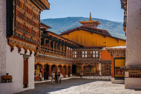 Dzong or Fortress of Paro