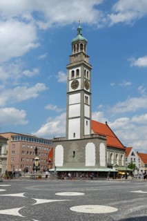 Town Hall Square with Perlach Tower