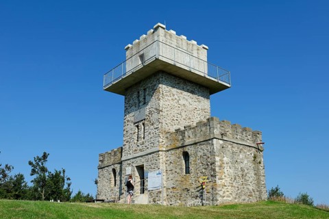 Observation tower at the Geschriebenstein