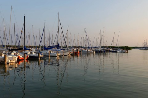 Marina on Lake Neusiedl