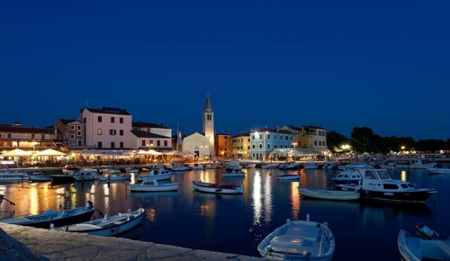 Port of Fazana at dawn