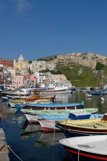 Fishing boats in the harbor