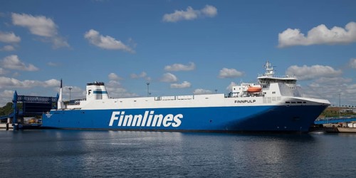 Finnlines ferry on the Skandinavienkai