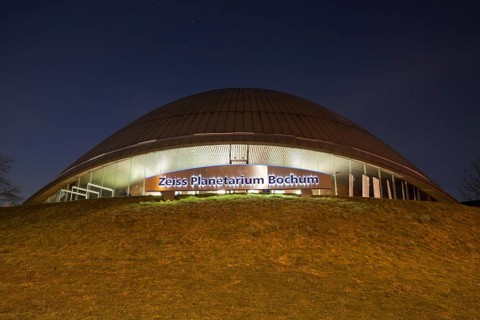 Zeiss Planetarium at night