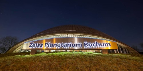 Zeiss Planetarium at night