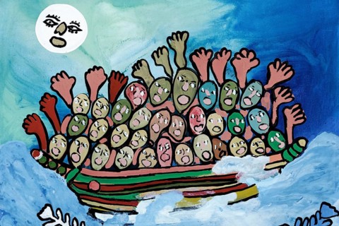 People in a boat