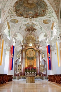 Altar and choir area