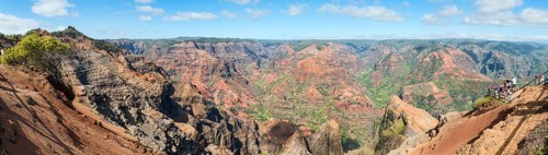 Waimea Canyon State Park or Grand Canyon of the Pacific