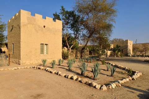 Historic german colonial fort of Sesfontein