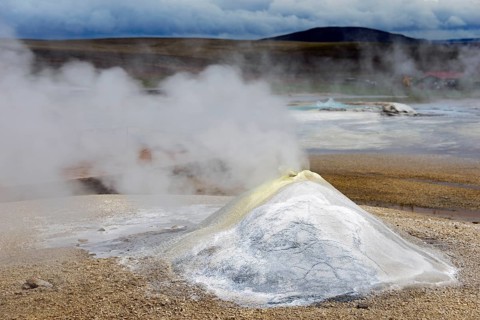 Geothermal area Hveravellir