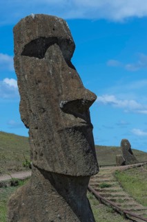 Moai in Rano Raraku