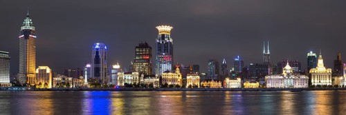 Skyline at night