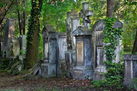Tombs at the St. Marx Cemetery