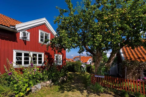 House on Gullholmen island