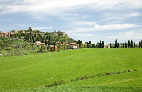 View of Monticchiello