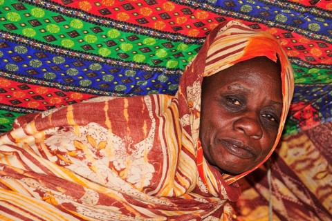 Portrait of an old woman