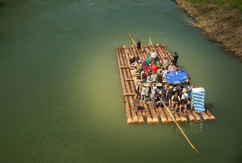 Isar raft on the Isar canal