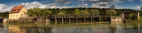 River Isar weir keeper's house