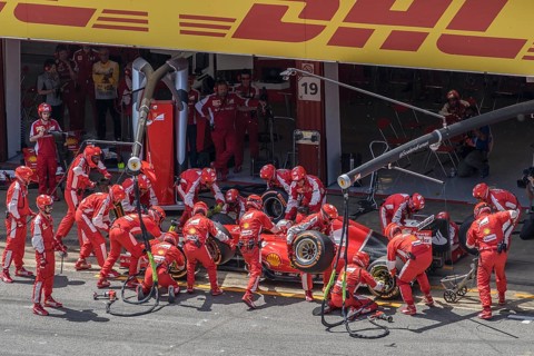 Changing tires
