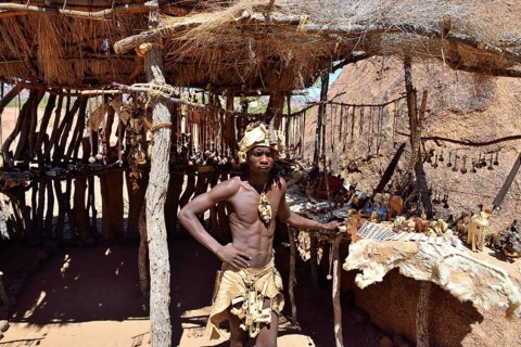Souvenir sellers