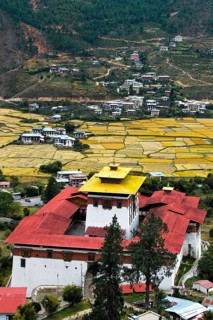 Monastery fortress Rinpung Dzong