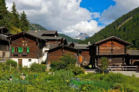 Chalets in Valais