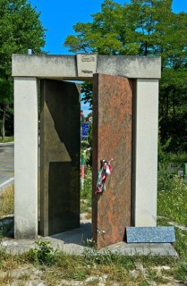 Memorial Gate to Freedom at the former Iron Curtain between Hungary and Austria